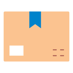 Fototapeta premium cardboard box icon