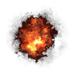 Fire explosion effect element