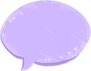 illustration Speech Bubbles Hand Drawn