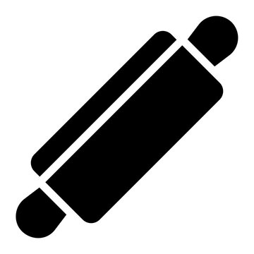 Rolling Pin Glyph Icon