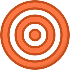 Dartboard Vector Icon 