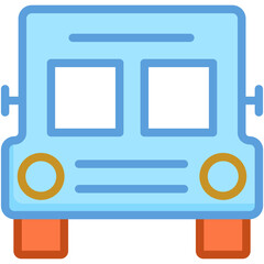 Bus Vector Icon 