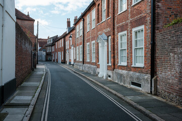 Fototapeta na wymiar Streets of Chichester, West Sussex, UK