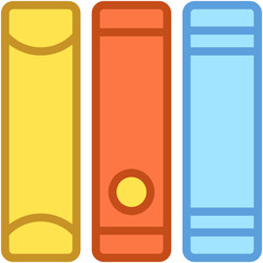 File Folders Vector Icon