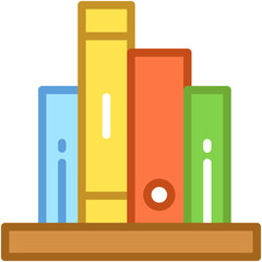 File Folders Vector Icon