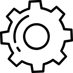 Cog Vector Icon 