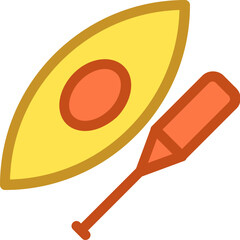 Canoe Vector Icon