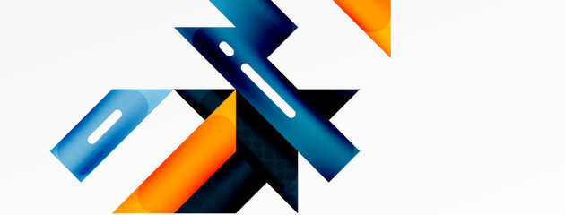 Background color abstract overlapping stripes. Minimal composition vector illustration for wallpaper banner background or landing page