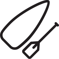 Canoe Vector Icon