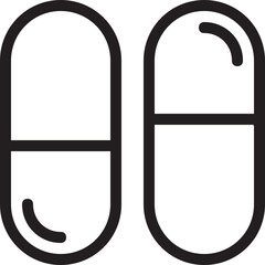 Capsules Vector Icon
