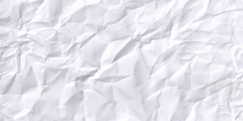 White creased paper background texture. White paper sheet.