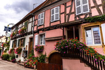 Fototapeta na wymiar Eguisheim (Frankreich/Elsass)