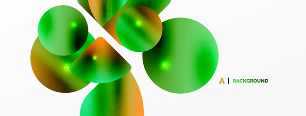 Transparent effects geometric abstract background. Minimalist wallpaper, banner, background or landing