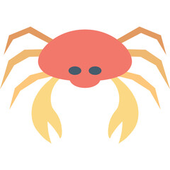 Crab Vector Icon