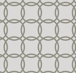 vector seamless pattern with intersecting circles