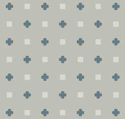 seamless pattern with geometrical objects