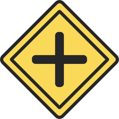 Fototapeta premium Traffic Sign Icon