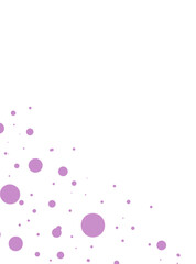 Purple Dot Decoration