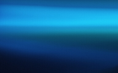 Misty blue space banner background template. Outer cloudy wallpaper.