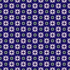 seamless pattern with circles. decoration wallpaper blue background 