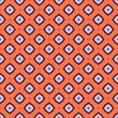 seamless pattern with elements. decoration wallpaper orange background 