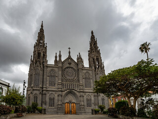 San Juan Bautista Church at Arucas, Gran Canaria Island, Canary Islands, Spain