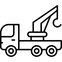 Crane Truck Icon