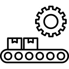 Obraz premium Manufacture Icon