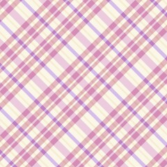 pink and white plaid