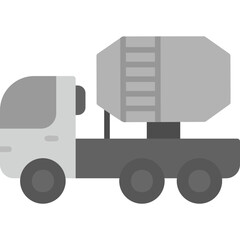 Mixer truck Icon