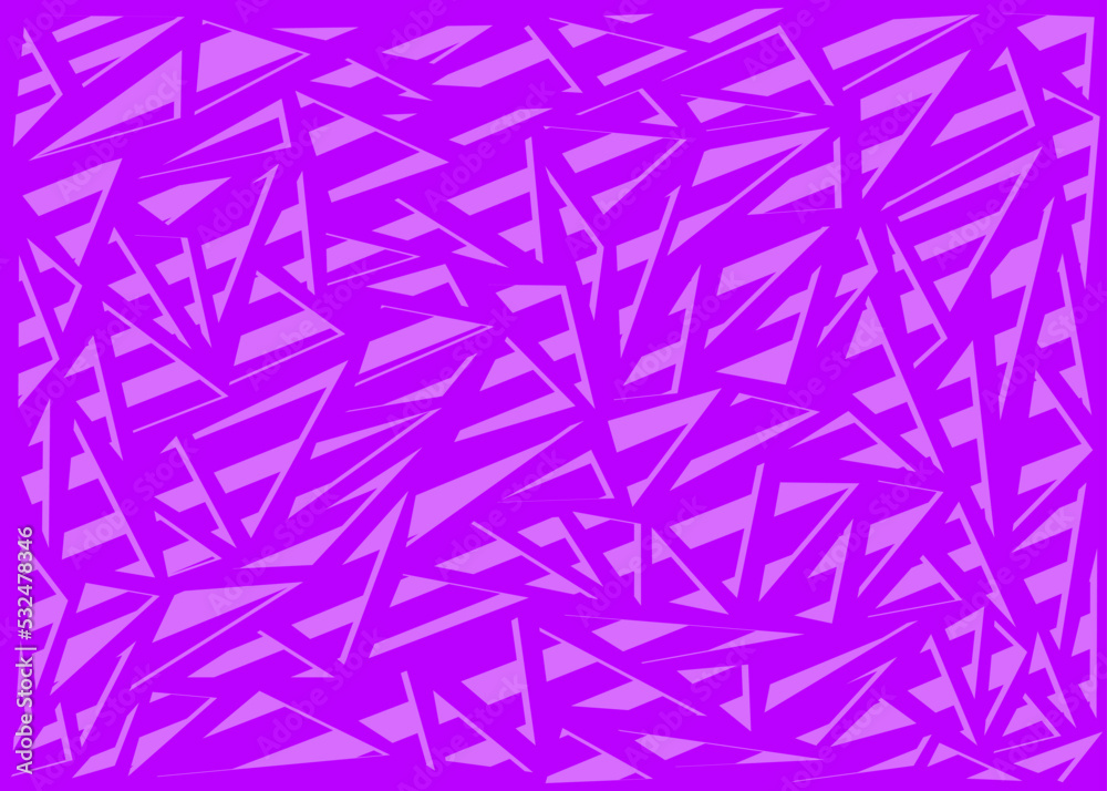 Aufkleber abstract background with irregular triangle and stripe pattern