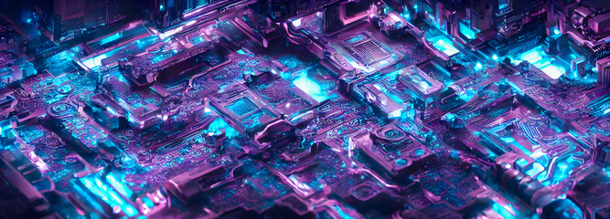 abstract future technology vision design innovation concept background