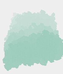 abstract light turquoise watercolor for background