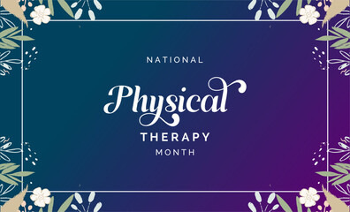 National Physical Therapy Month