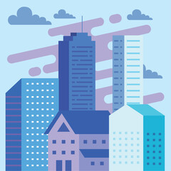 buildings and skyscrapers urban