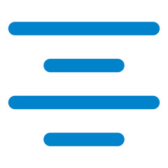 Obraz premium center text icon