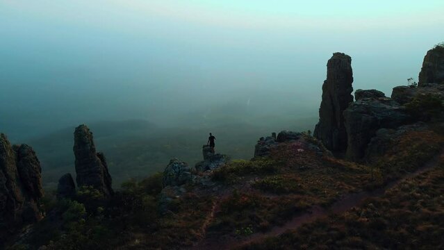 Man in the Tucabaca Valley - TUCABACA - SANTA CRUZ BOLIVIA