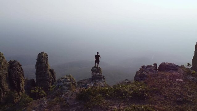 Man in the Tucabaca Valley - TUCABACA - SANTA CRUZ BOLIVIA