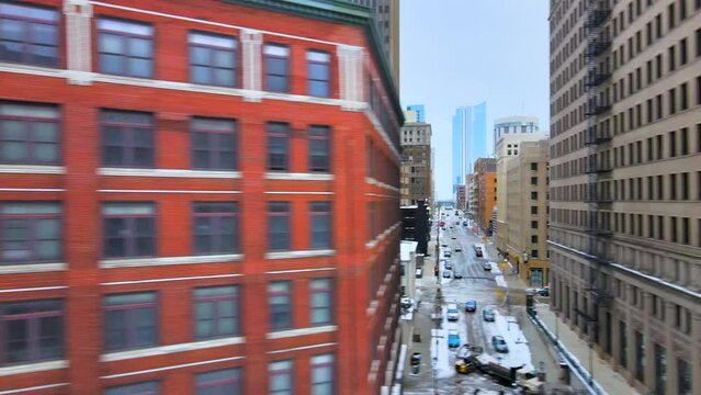 Milwaukee, Wisconsin - Drone Shot