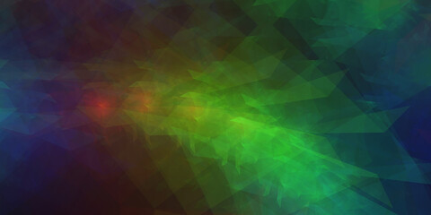 Hintergrund Motiv Fraktal für Design und Internet in grün