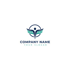 Coaching logo vector design template