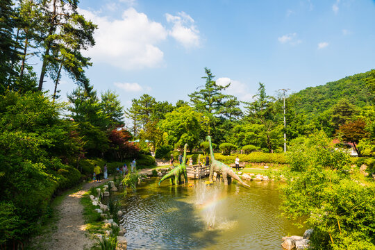 덕평공룡수목원 풍경
