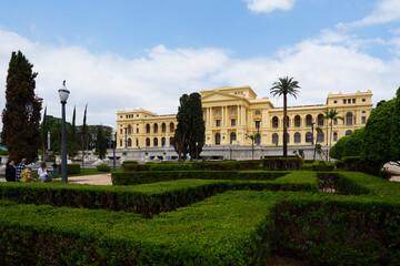 Fototapeta premium Fachada de um lindo palácio antigo 