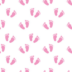 Cute Pink Little Baby Feet