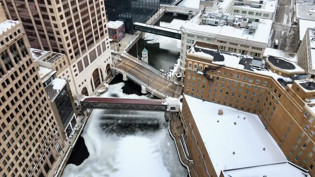 Milwaukee, Wisconsin - Drone Shot