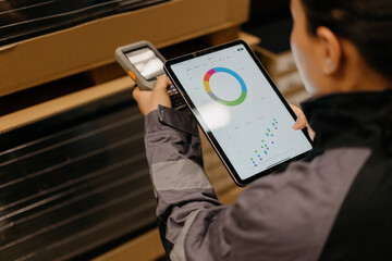 worker working in warehouse