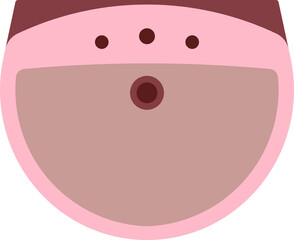 Fototapeta premium Lavatory Sink in Top View