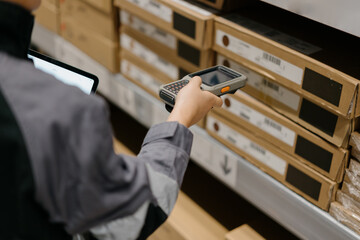 worker working in warehouse