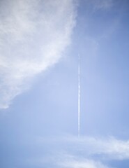 power lines in the sky