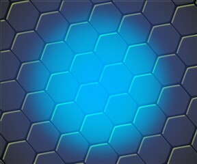 近未来風　青いスポットライト　背景